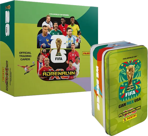 Adrenalyn XL Box: caja oficial de cartas FIFA World Cup 2026