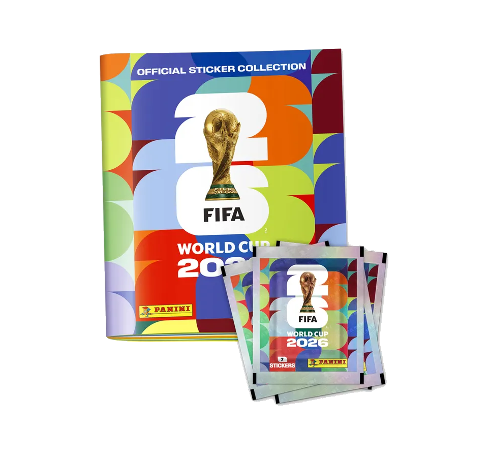 Combo Álbum Tapa Blanda más 50 sobres FIFA 2026