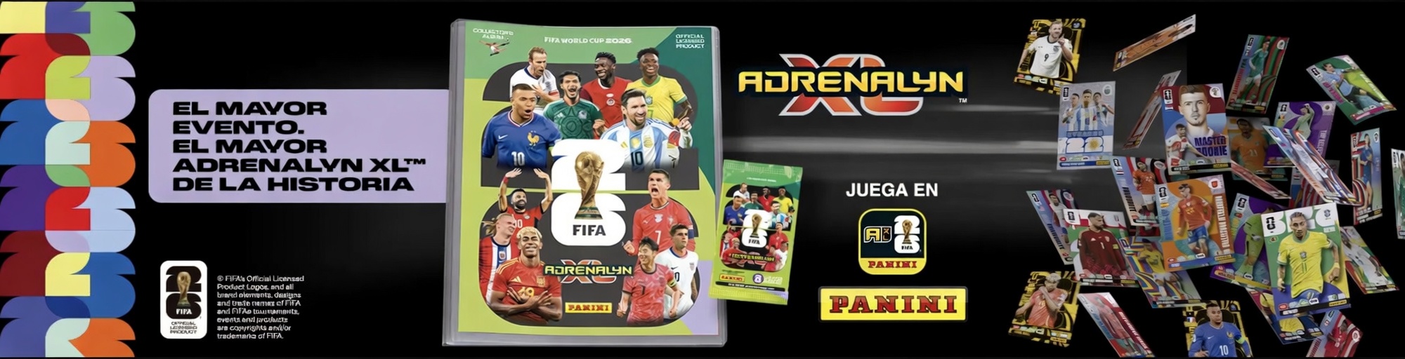 Adrenalyn XL: trading cards oficiales del Mundial 2026