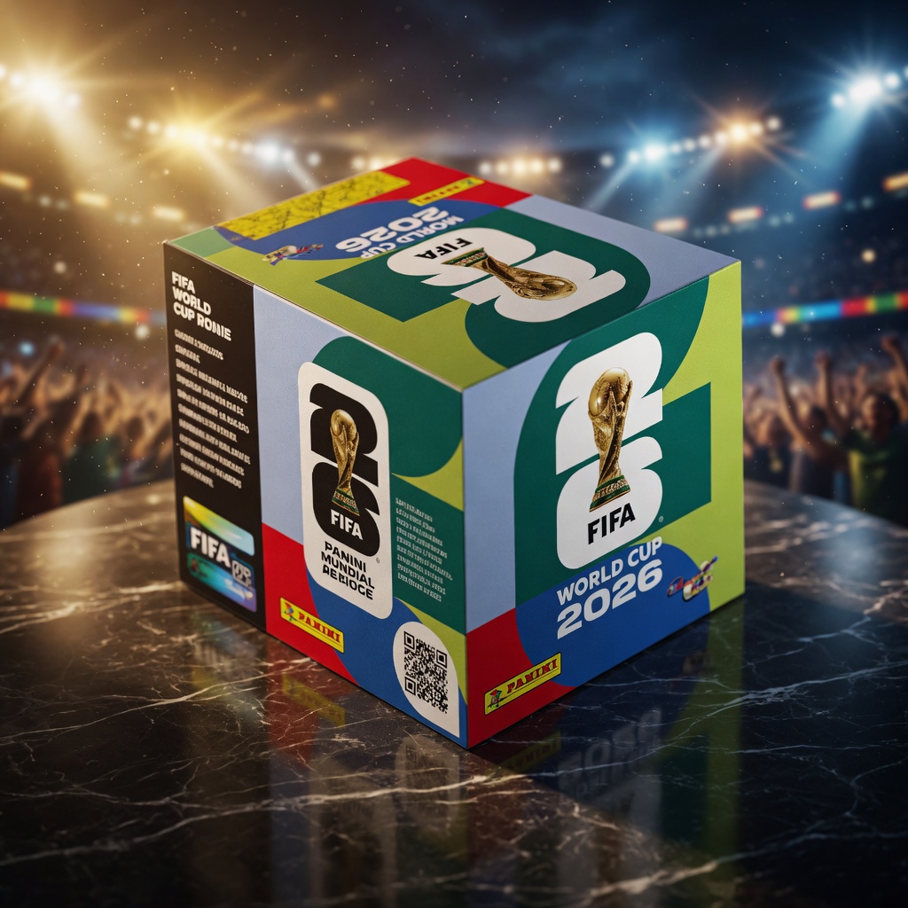 Caja Panini con 50 sobres FIFA 2026