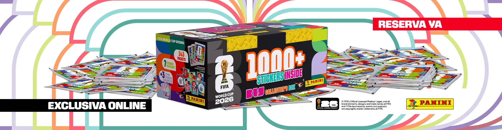 Big Collector's Box: 1000+ figuritas, exclusiva online